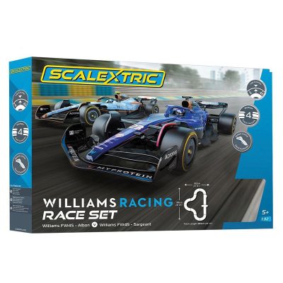 Set Williams Racing F1 Scalextric monoplazas oficiales escala 1:32