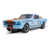 Shelby GT350 Gulf Oil Le Mans azul naranja Scalextric 1:32