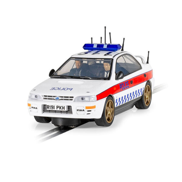Tracción AWD Subaru Impreza Scalextric persecución policial