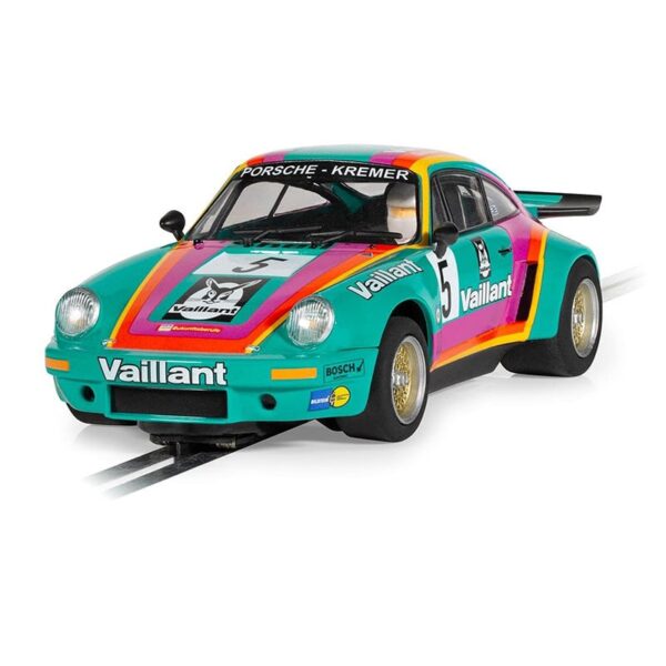 Porsche 911 RSR Vaillant Le Mans 1970s Scalextric escala 1:32