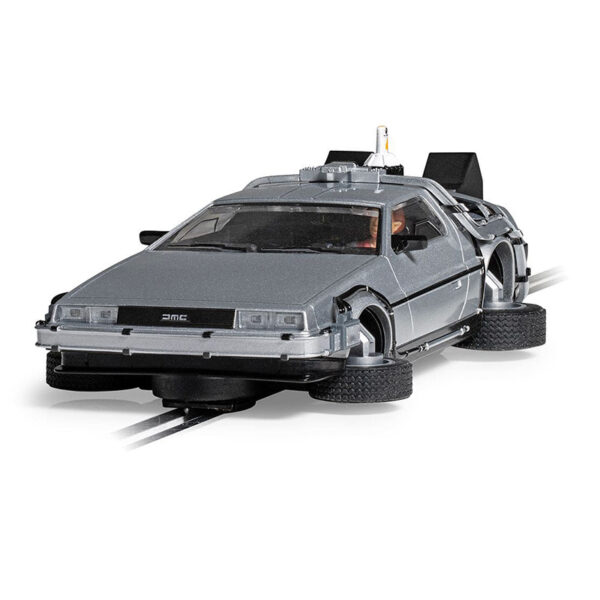 DeLorean Flying Time Machine Back to the Future 2 Scalextric 1:32