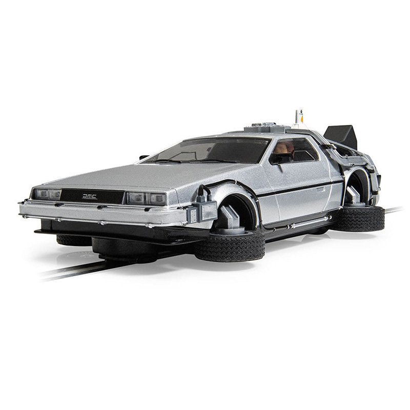 DeLorean Flying Time Machine Back to the Future 2 Scalextric 1:32